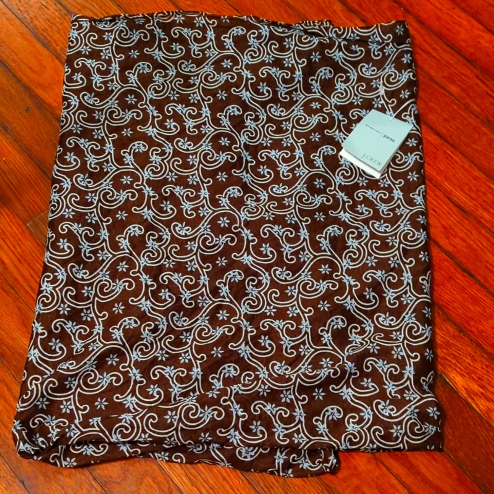 NWT J. Crew parero 100 percent cotton